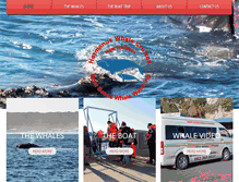 Tablet Screenshot of hermanus-whale-cruises.co.za